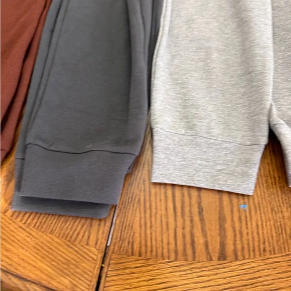 Lot of 4 New with Tags  Cozy Jogger Pants - Gray, Green, Brown - Picture 7 of 11